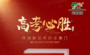 【安氏亞森板材】高考加油！愿你不負(fù)韶華，青春無(wú)悔